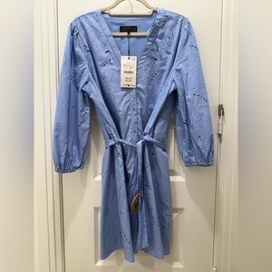 Zara Blue Mini Dress